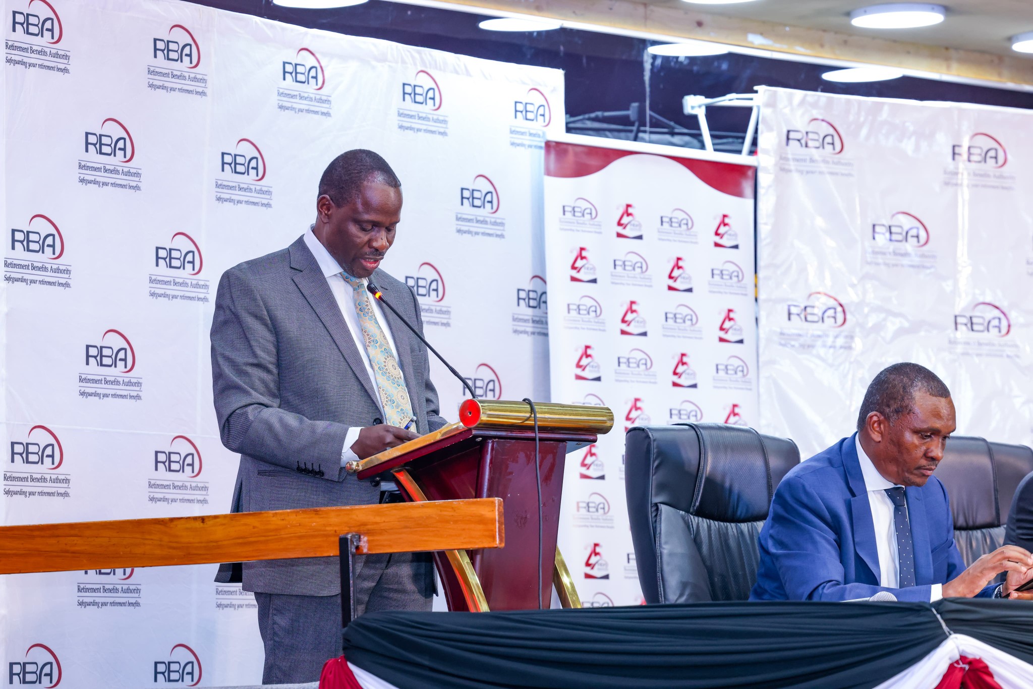 PS Wagunda giving his opening remarks