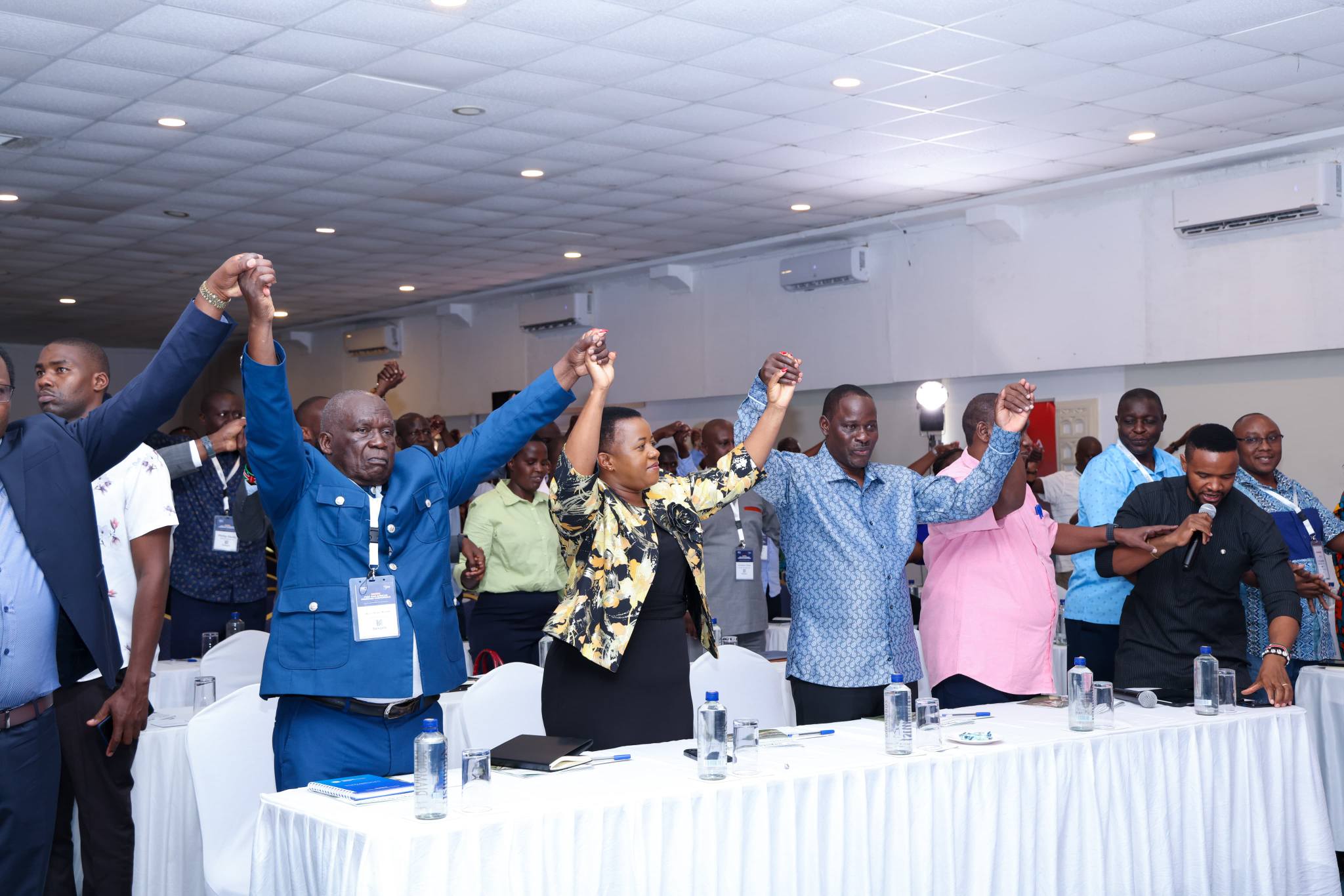 Heads of Delegation of the Pan-African PSSF Conference