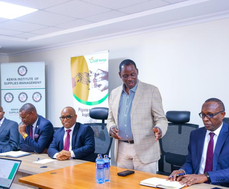 PS Wagunda addresses the Trainers of Trainees at KISM Towers