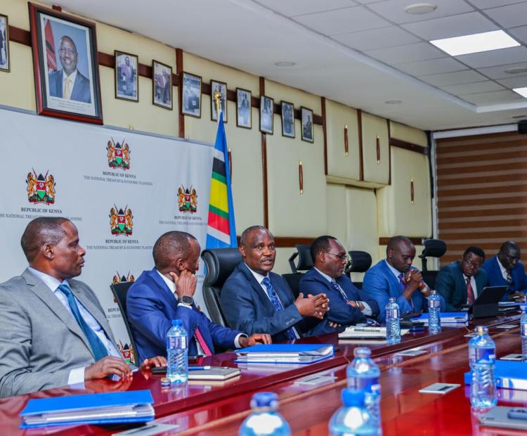 CS Hon. FCPA John Mbadi, EGH Chairing Briefing meeting on Kenya Pipeline Company (KPC) IPO